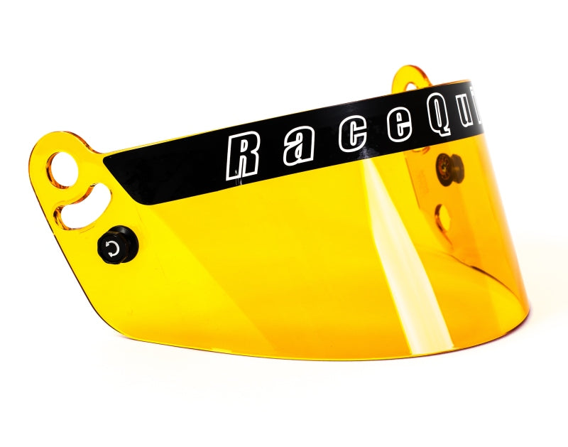 RaceQuip PRO Series Shield - Amber Helmets and Accessories Racequip