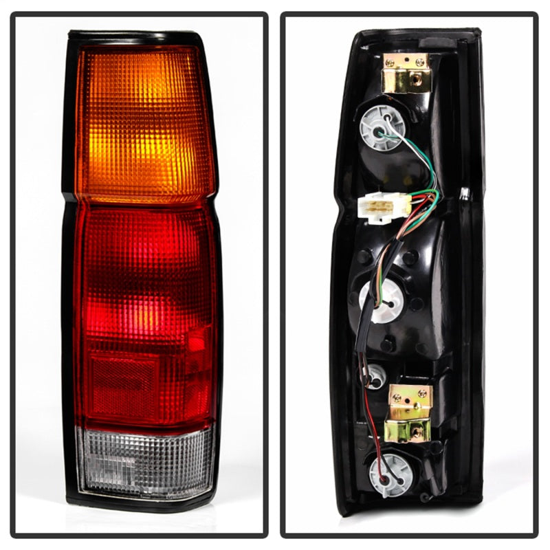 xTune Nissan Hardbody Pickup/D21 1986-1997 Tail Lights OEM ALT-JH-NP86-OE-RC Tail Lights SPYDER