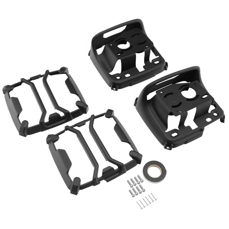 Rugged Ridge 18-20 Jeep Wrangler JL Elite Tail Light Guard Light Covers and Guards Rugged Ridge