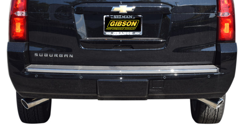 Gibson 18-19 Chevrolet Suburban LS 5.3L 2.25in Cat-Back Dual Extreme Exhaust - Stainless Catback Gibson