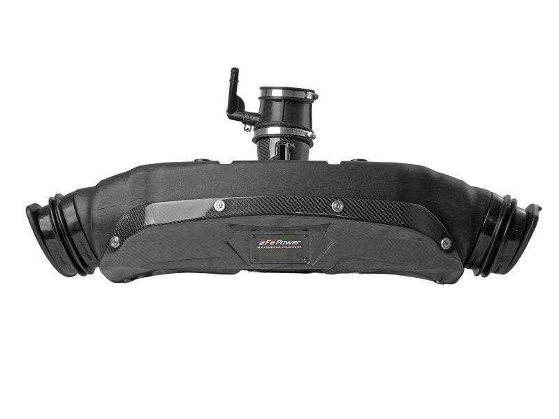 aFe 2020 Corvette C8 Black Series Carbon Fiber Cold Air Intake System With Pro DRY S Filters Cold Air Intakes aFe