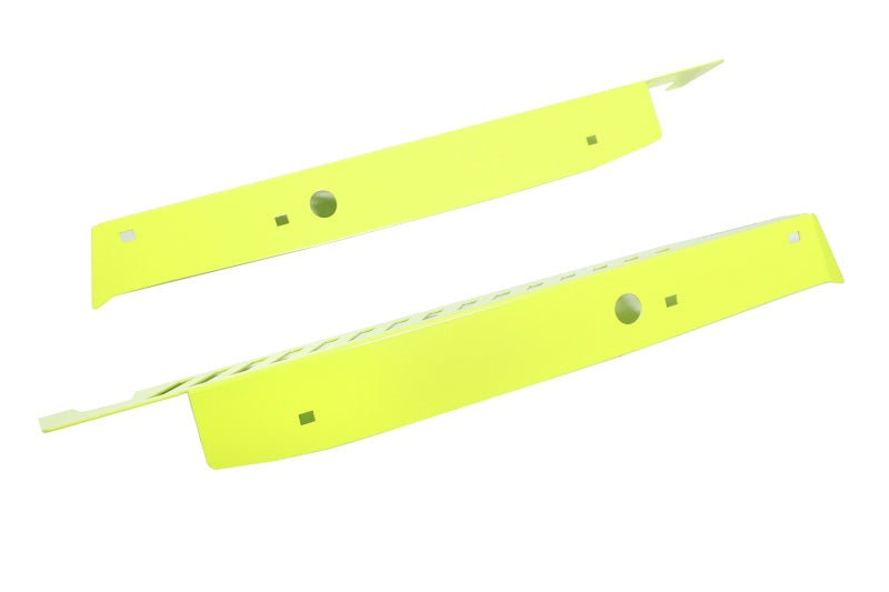 PERRIN 22-25 Subaru WRX Fender Shroud Set - Neon Yellow Exterior Trim Perrin Performance
