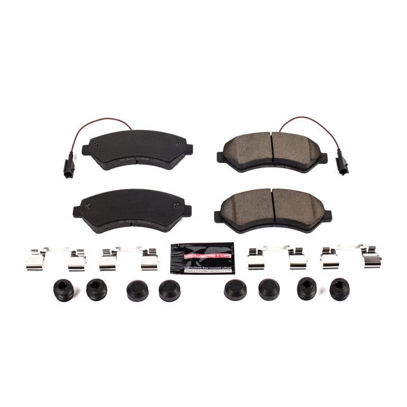 Power Stop 2019 Ram ProMaster 1500 Front Z23 Evolution Sport Brake Pads w/Hardware Brake Pads - Performance PowerStop