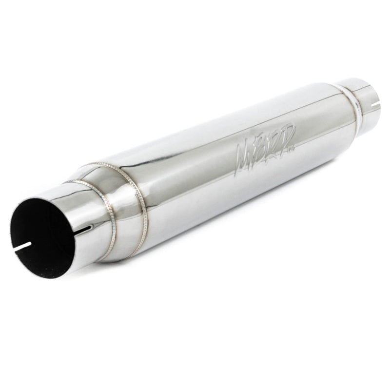 MBRP Universal Resonator 3in Inlet /Outlet 22in Body 26in Overall T304 Resonators MBRP