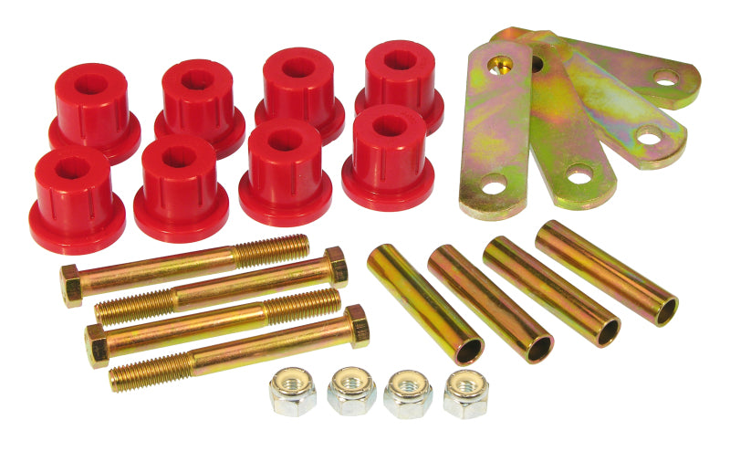 Prothane 62-74 Chevy Camaro/Nova HD Shackle Bushings - Red Bushing Kits Prothane