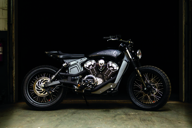 Kuryakyn Mid Controls 15 and Up Scout Models Excluding Bobbers Black Footpegs Kuryakyn