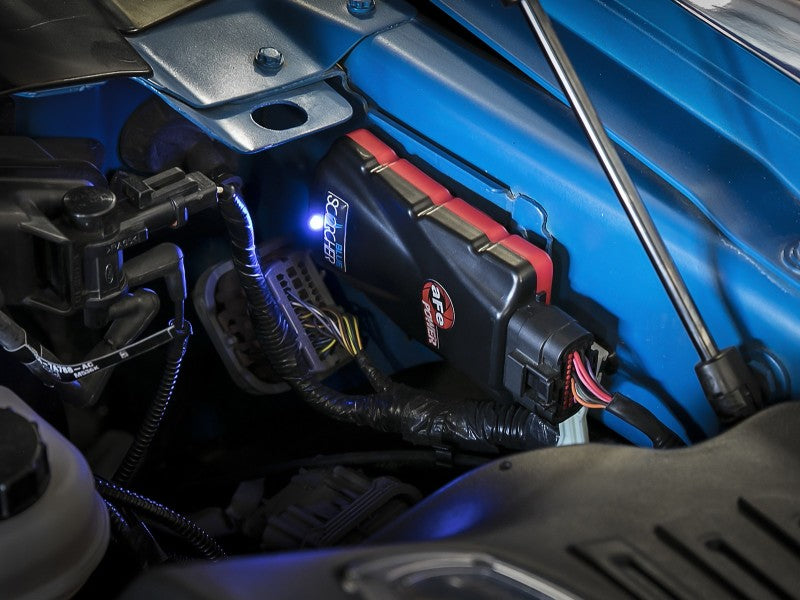 aFe Power 20-21 Gladiator/Wrangler/RAM 1500 3.0L EcoDiesel Scorcher Blue Bluetooth Power Module In-Line Modules aFe