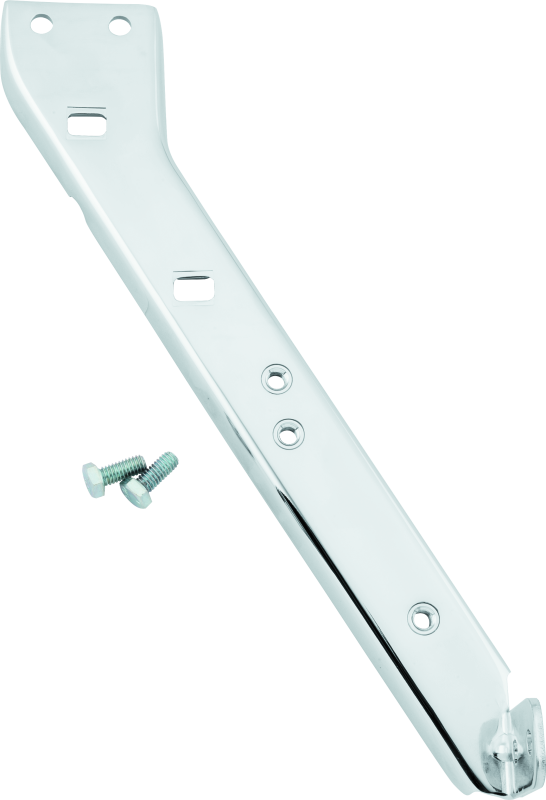 Bikers Choice 85-08 FLH FLT Chrome Saddlebag Rail Support Left Bags - Saddlebags Bikers Choice