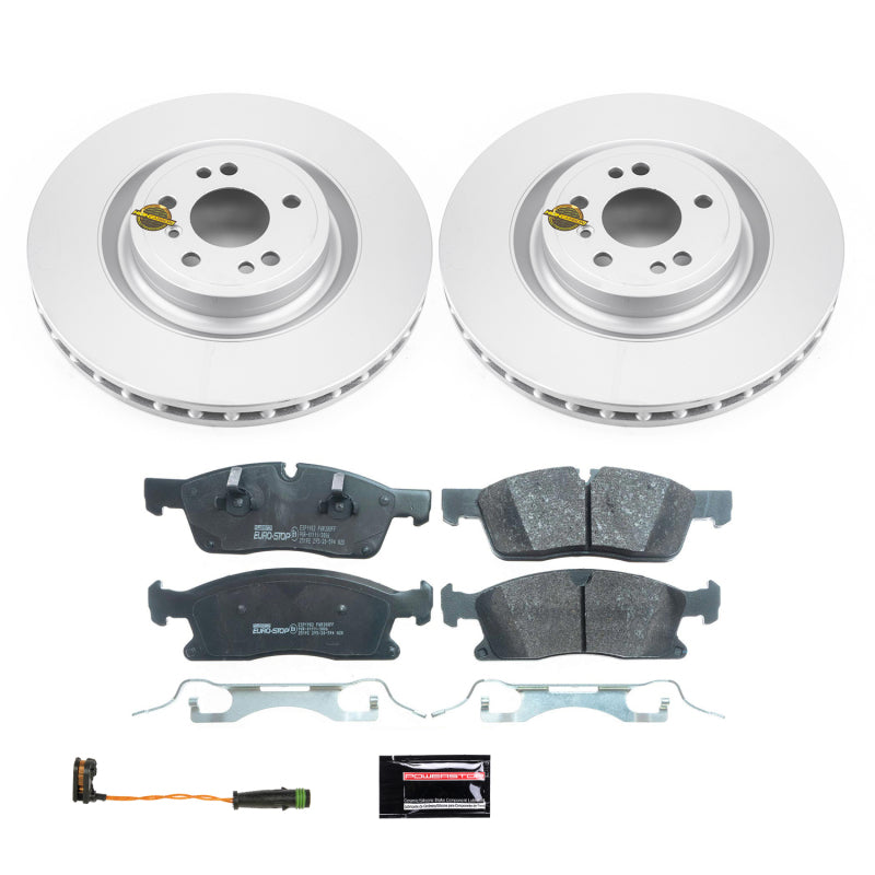 Power Stop 13-16 Mercedes-Benz GL350 Front Eurostop Brake Kit Brake Kits - OE PowerStop