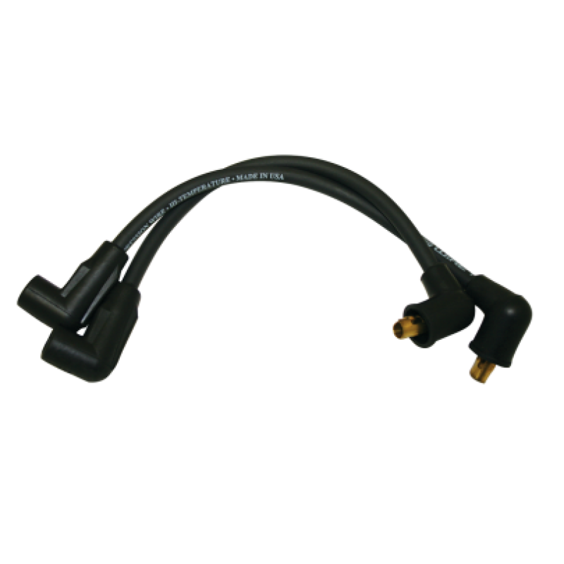 Moroso 82-99 Harley-Davidson FXR Suppression Core Wire Set - Black Spark Plug Wire Sets Moroso