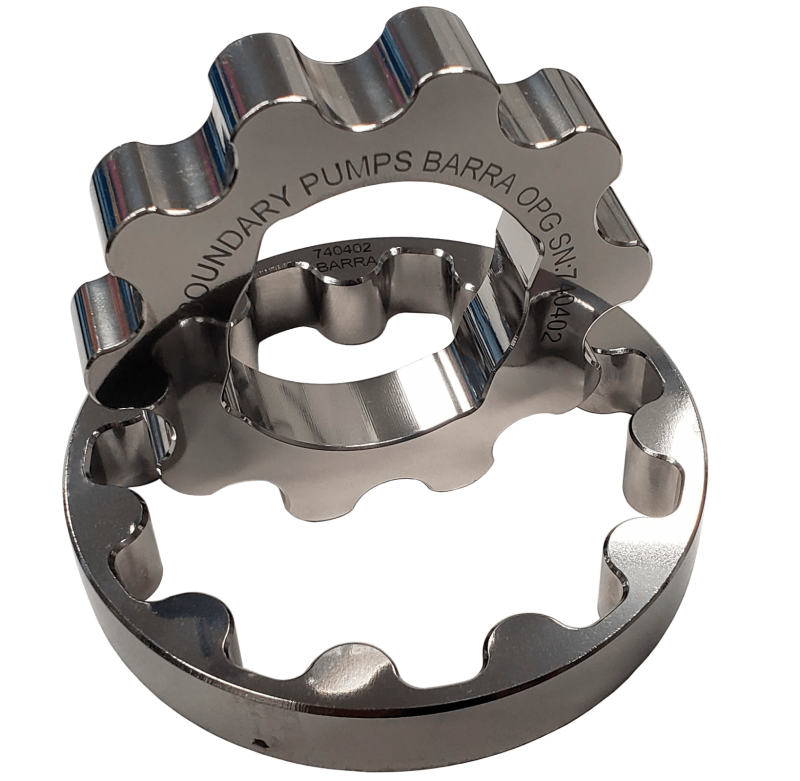 Boundary 12-16 Ford Barra XR6 MartenWear Treated Billet Oil Pump Gears Oil Pumps Boundary