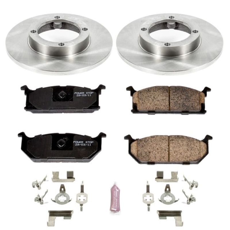 Power Stop 89-94 Geo Metro Front Autospecialty Brake Kit Brake Kits - OE PowerStop