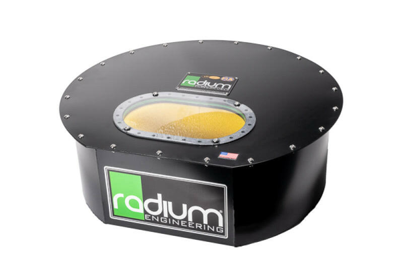Radium Engineering R10.5A Fuel Cell - 10.5 Gallon - Spare Tire Fuel Tanks Radium Engineering