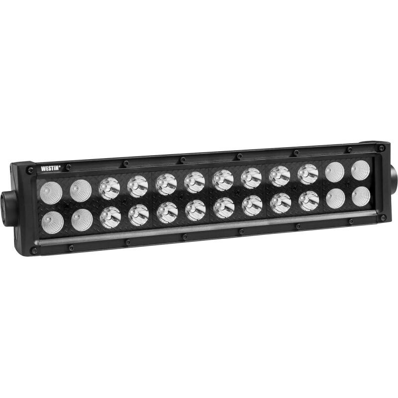 Westin B-FORCE LED Light Bar Double Row 12 inch Combo w/3W Cree - Black Light Bars & Cubes Westin