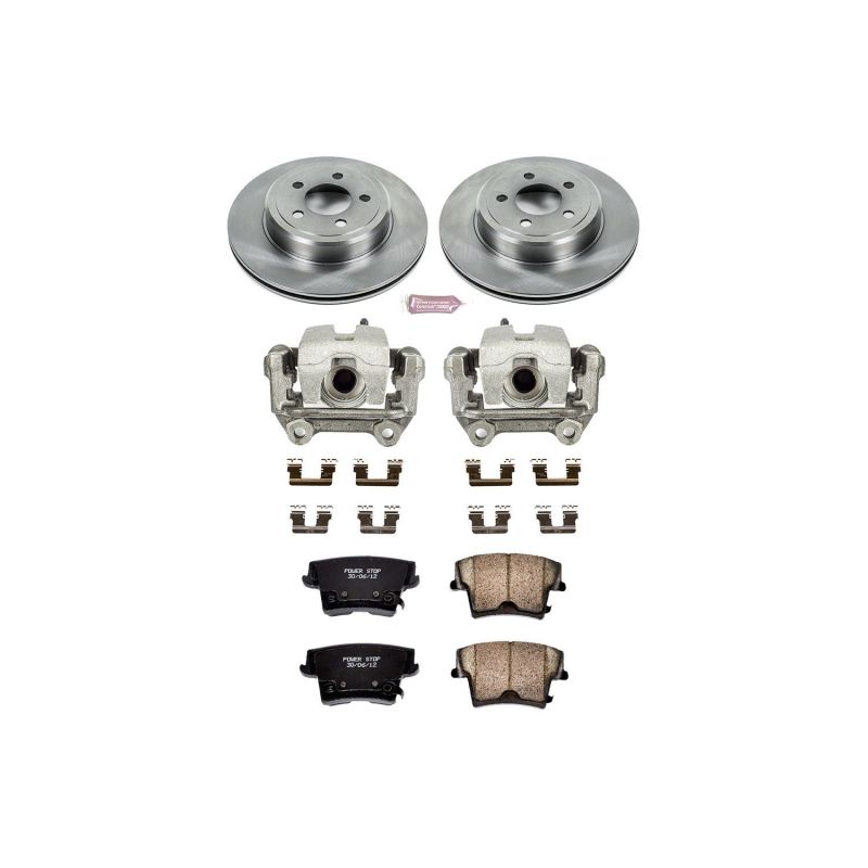Power Stop 05-19 Chrysler 300 Rear Autospecialty Brake Kit w/Calipers Brake Kits - OE PowerStop