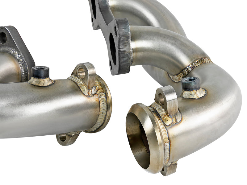 aFe Twisted Steel 1.75-2in 304 SS Headers 03-07 Ford Diesel Trucks V8-6.0L (td) Headers & Manifolds aFe