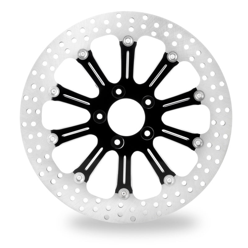 Performance Machine Disc/Carr 13x.20 Sf Revel - Contrast Cut Platinum Brake Rotors - Drilled Performance Machine