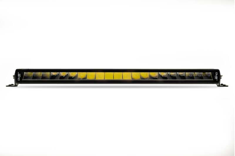 DV8 Offroad 20in Halo Elite Single Row Light Bar with Accent Light - White/Amber Light Bars & Cubes DV8 Offroad