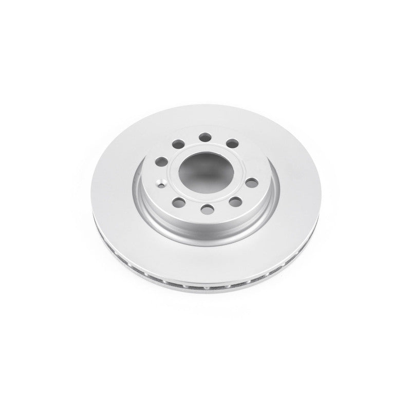 Power Stop 2014 Volkswagen Golf Front Evolution High Carbon Geomet Coated Rotor Brake Rotors - OE - Cryo PowerStop