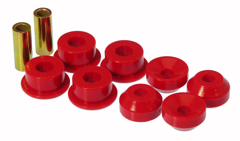 Prothane 88-00 Honda Civic Front Shock Bushings - Red Bushing Kits Prothane