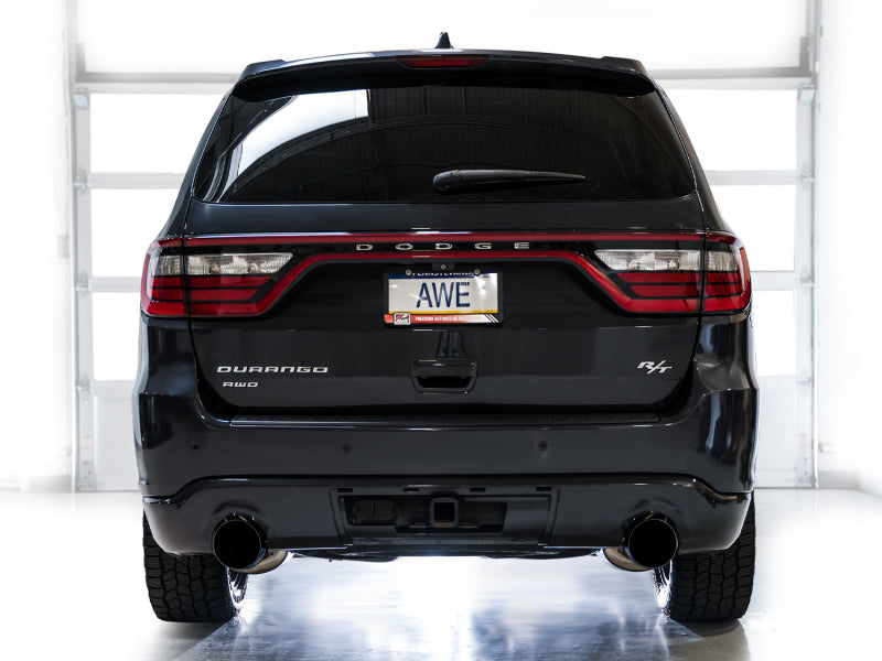 AWE Tuning 11-24 Dodge Durango 5.7L Track Edition Exhaust w/ Diamond Black Tips Catback AWE Tuning