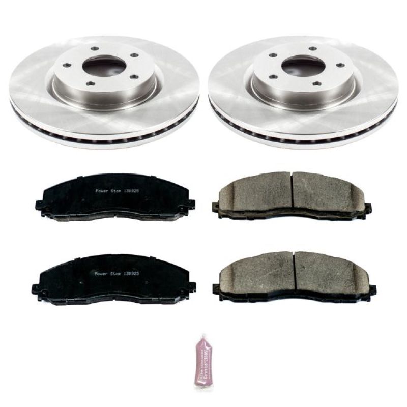 Power Stop 13-18 Nissan Altima Front Autospecialty Brake Kit Brake Kits - OE PowerStop