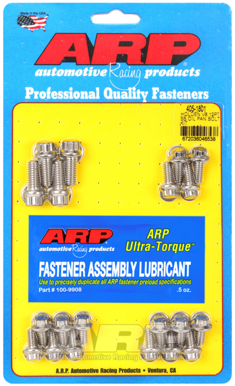 ARP Holden V8 SS 12pt Oil Pan Bolt Kit Hardware Kits - Other ARP