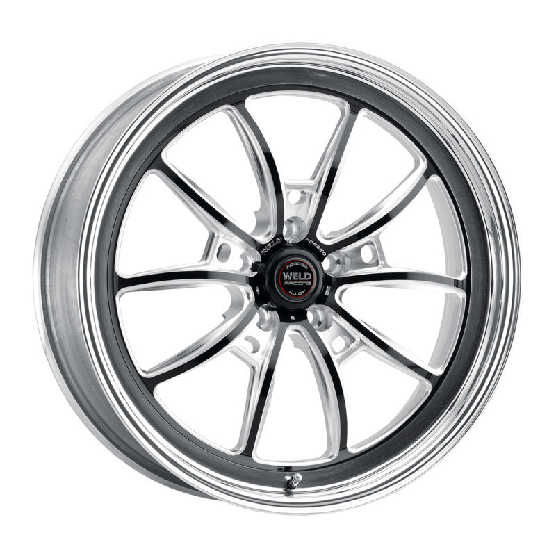 Weld S80 17x11 / 5x115 BP / 6.2in BS Black Wheel (High Pad) - Non-Beadlock Wheels - Forged Weld