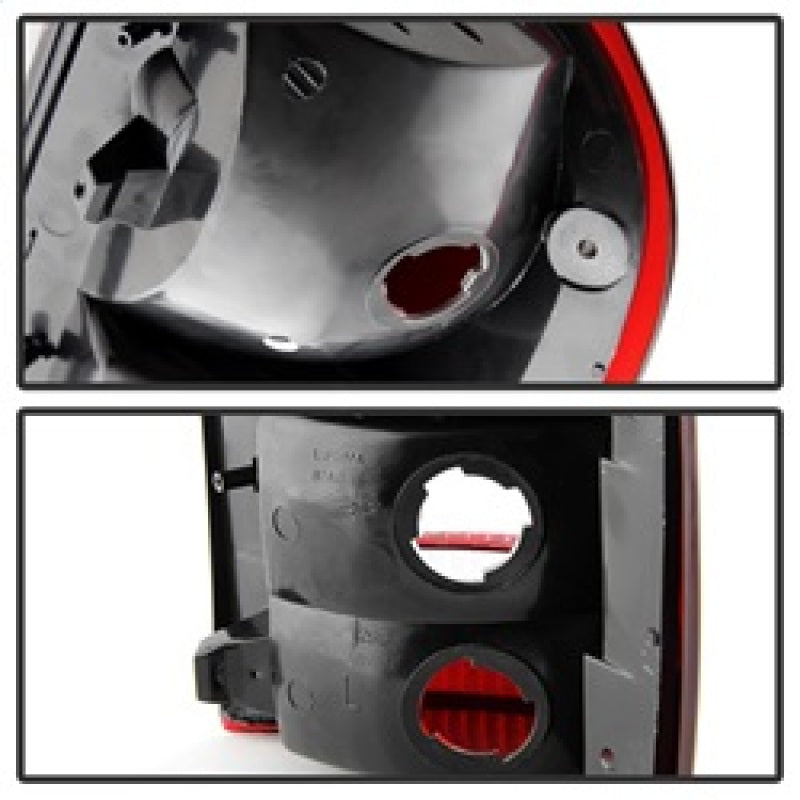 xTune Ford Ranger 93-97 OE Style Tail Lights Red Smoked ALT-JH-FR93-OE-RSM Tail Lights SPYDER