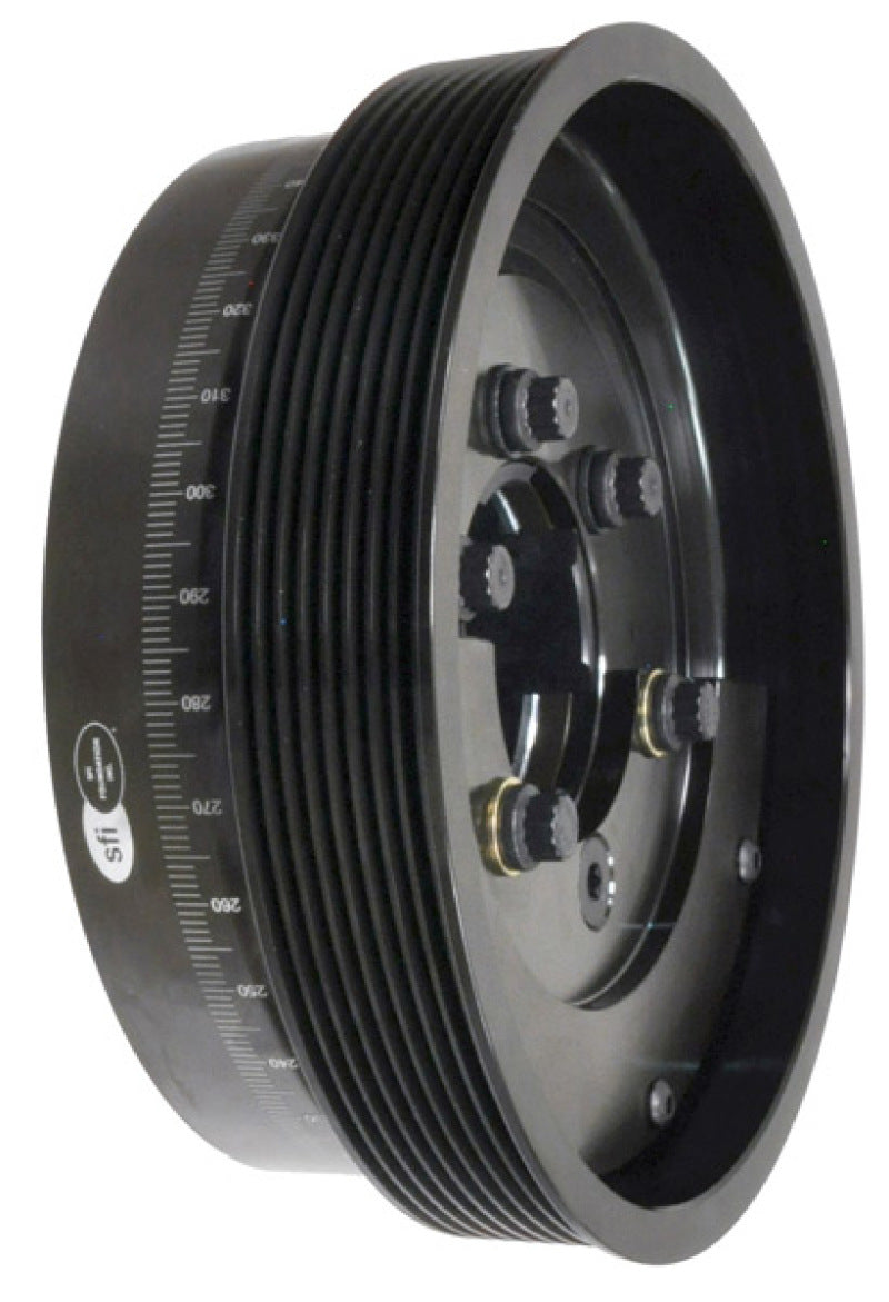 ATI Damper - 7.95in - Steel - 8 Grv - Ford 6.7 - Powerstroke - 2011+ - Ext Bal - 3 Ring - Diesel Crankshaft Dampers ATI