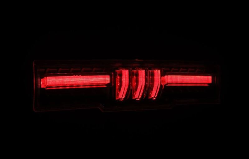 AlphaRex 21-24 Toyota GR86 / 21-24 Subaru BRZ NOVA-Series Prismatic LED Fourth Brake Light Blk Clear Brake Lights AlphaRex