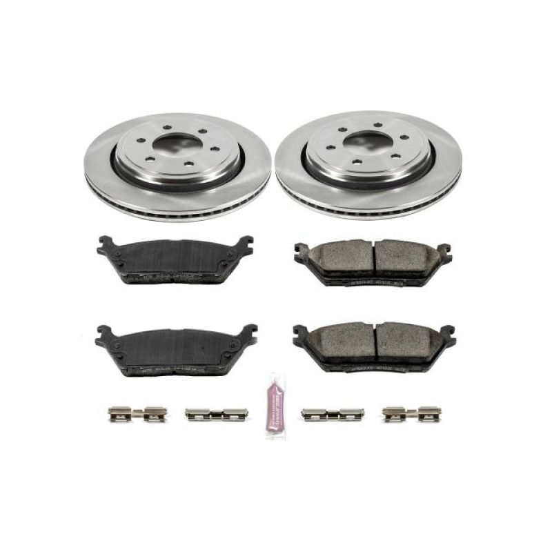 Power Stop 15-17 Ford F-150 Rear Autospecialty Brake Kit Brake Kits - OE PowerStop