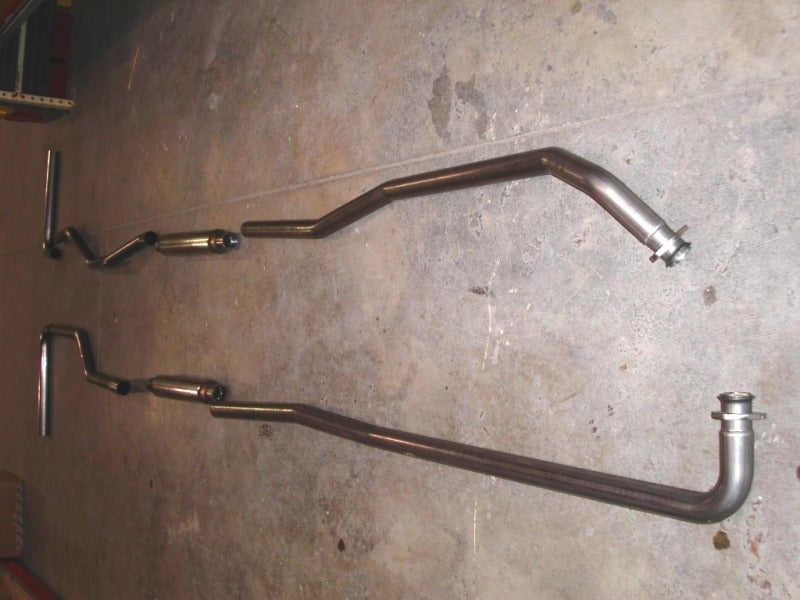 Stainless Works Chevy/GMC Truck 1967-87 Exhaust 2.5in Smooth Tube System Catback Stainless Works