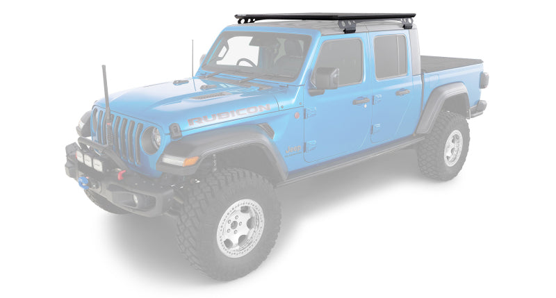 Rhino-Rack Jeep Overlanding Kit with Gutter Backbone Roof Rack Rhino-Rack