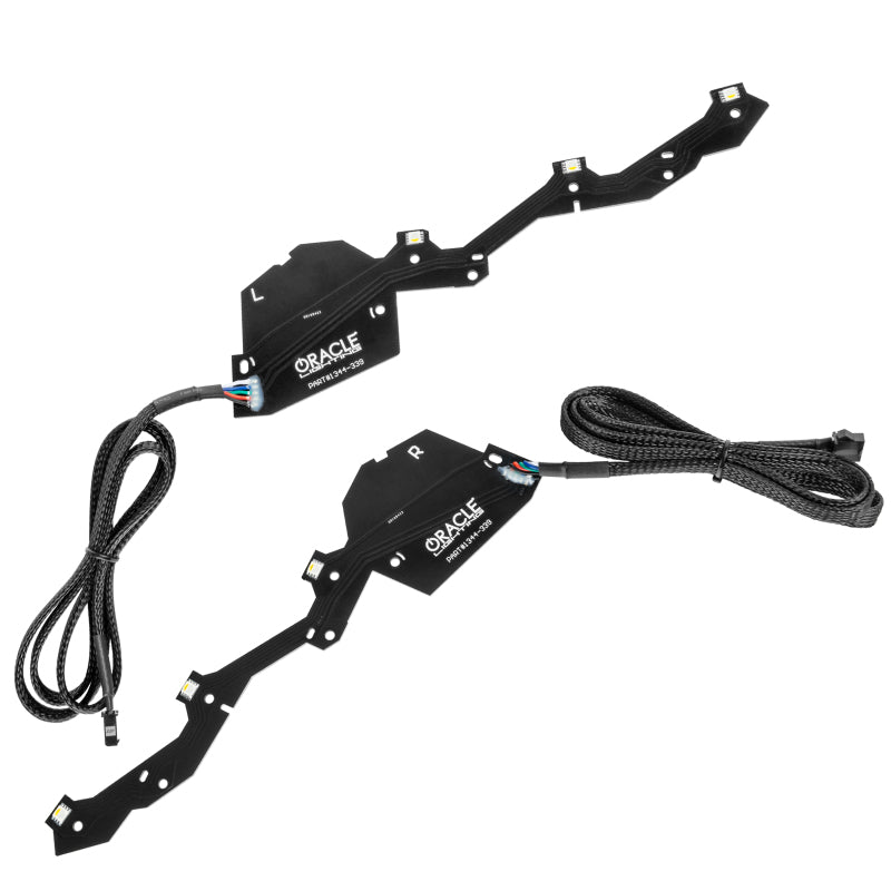 Oracle 15-21 Dodge Charger RGB+W Linear Fog Light Upgrade Kit - ColorSHIFT+W Fog Lights ORACLE Lighting