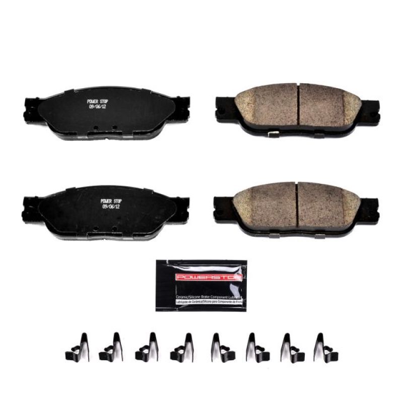 Power Stop 03-05 Jaguar S-Type Front Z23 Evolution Sport Brake Pads w/Hardware Brake Pads - Performance PowerStop