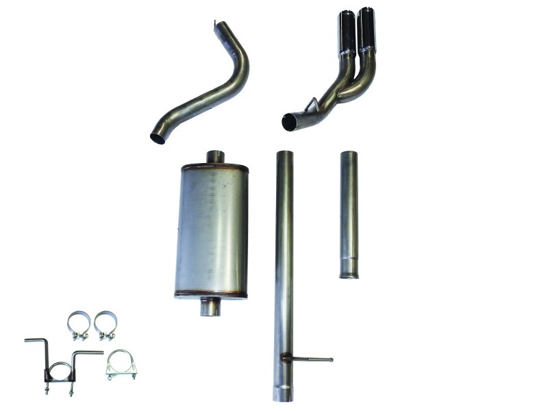 JBA 19-20 Chevy/GMC 1500 5.3L L82/L84 304SS Dual Side Exit Cat-Back Exhaust System Catback JBA