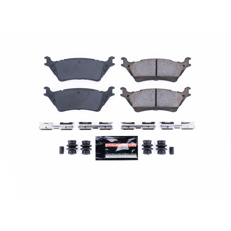 Power Stop 12-19 Ford F-150 Rear Z23 Evolution Sport Brake Pads w/Hardware Brake Pads - Performance PowerStop
