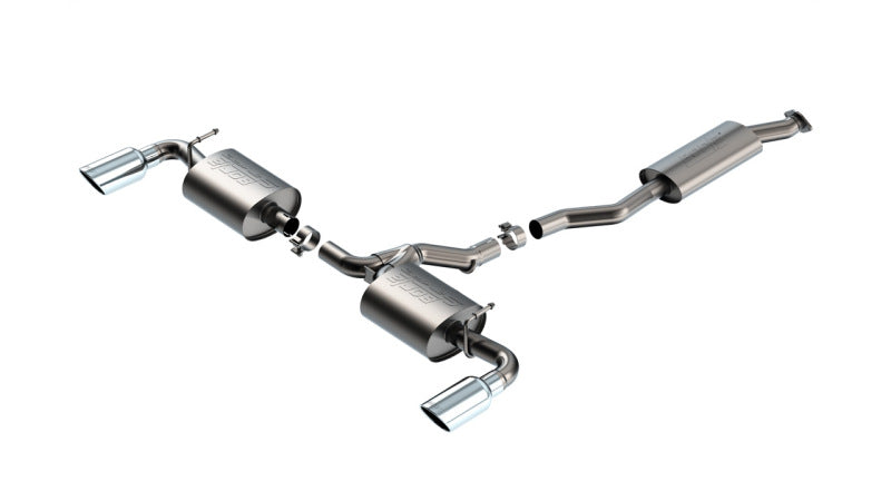 Borla 19-24 Toyota Rav4 (excl. Hybrid) 2.25in S-Type Cat Back Exhaust Catback Borla