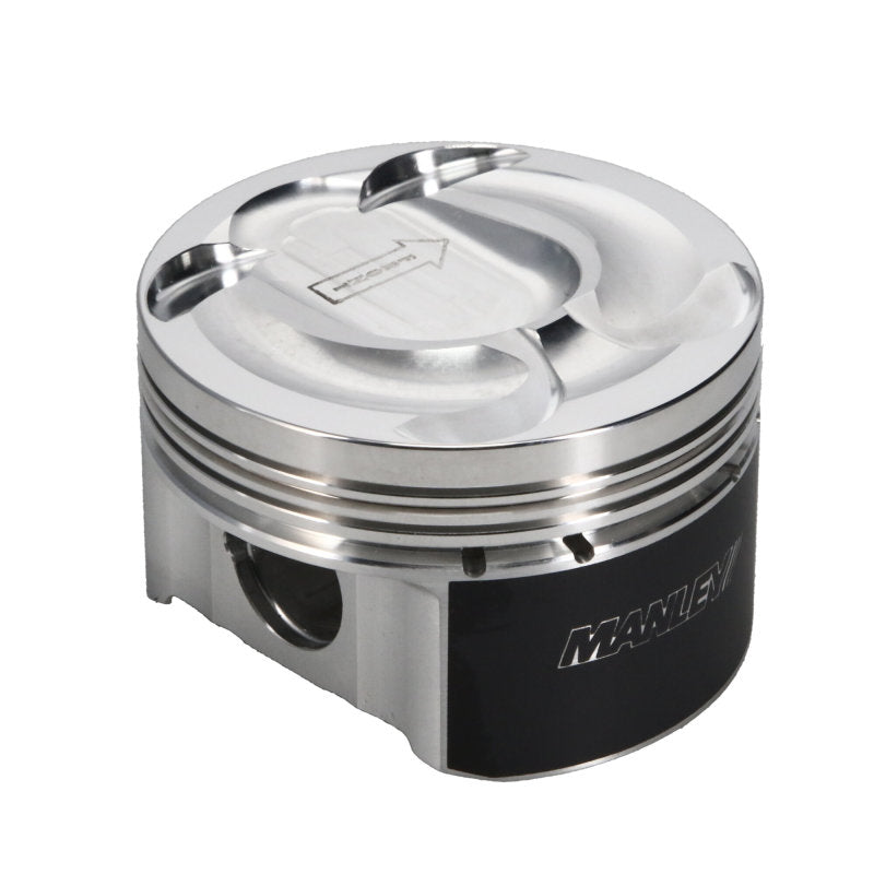 Manley Ford 2.0L EcoBoost 87.5mm STD Size Bore 9.3:1 Dish Piston - SINGLE Pistons - Forged - Single Manley Performance