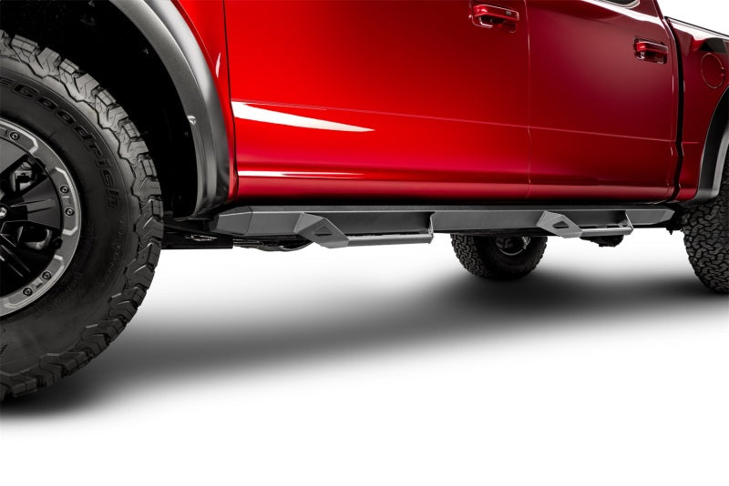 N-Fab Predator Pro Step System 15-17 Ford F-150 / Raptor SuperCrew - Tex. Black Nerf Bars N-Fab