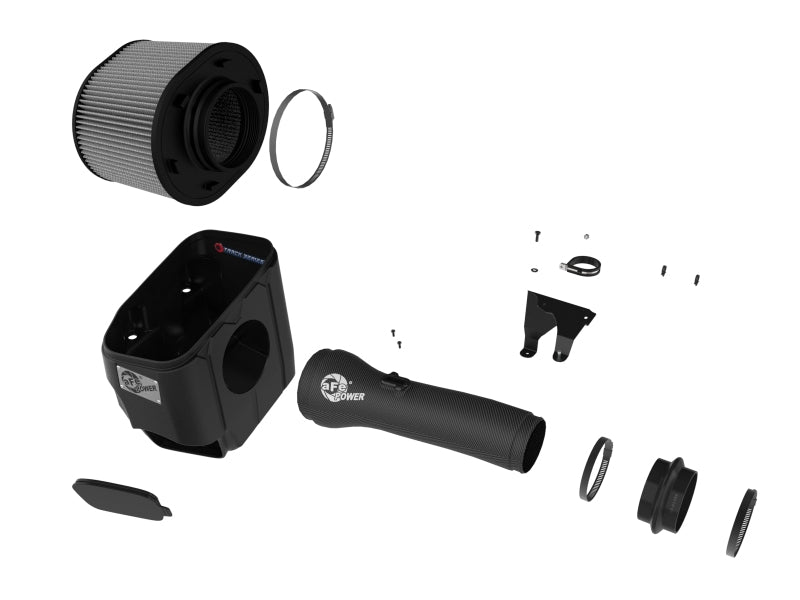 aFe 2025+ Dodge Ram 1500 RHO Track Series Carbon Fiber Cold Air Intake System w/ Pro Dry S Cold Air Intakes aFe