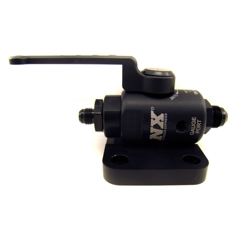 Nitrous Express Remote Shutoff Nitrous Valve 4AN Male Inlet and Outlet Nitrous Shutoff Valves Nitrous Express