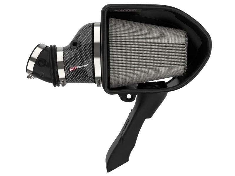 aFe Dodge Charger SRT Hellcat Redeye 21-23 V8-6.2L Track Series Stage-2 Carbon Fiber Intake System Cold Air Intakes aFe
