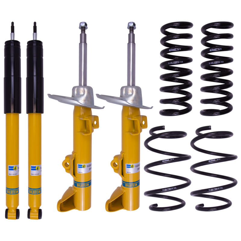 Bilstein B12 (Pro-Kit) 12-15 Mercedes-Benz SLK250 Base L4 1.8L Front and Rear Suspension Kit Shock & Spring Kits Bilstein