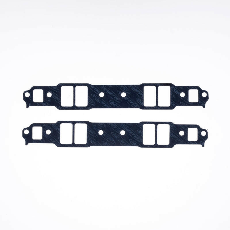 Cometic Chevy Gen1 Small Block V8 .060in Fiber Intake Mani Gskt Set-1.282in x 2.175in Rectangle Port Intake Gaskets Cometic Gasket