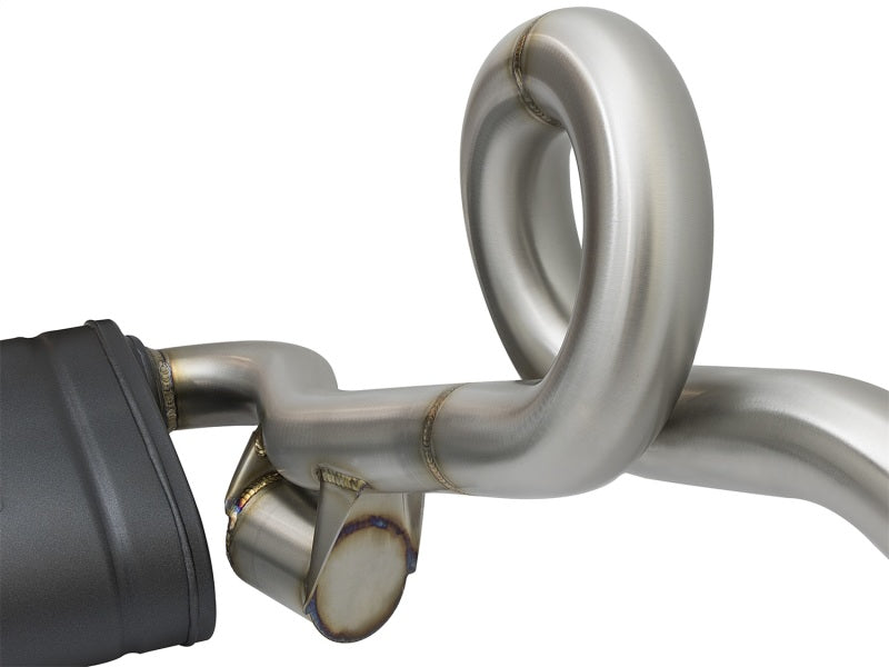 aFe MACHForce-Xp 2in 304 SS Cat-Back Exhaust w/Polished Tips 13-16 Porsche Boxster/Cayman 2.7L/3.4L Catback aFe