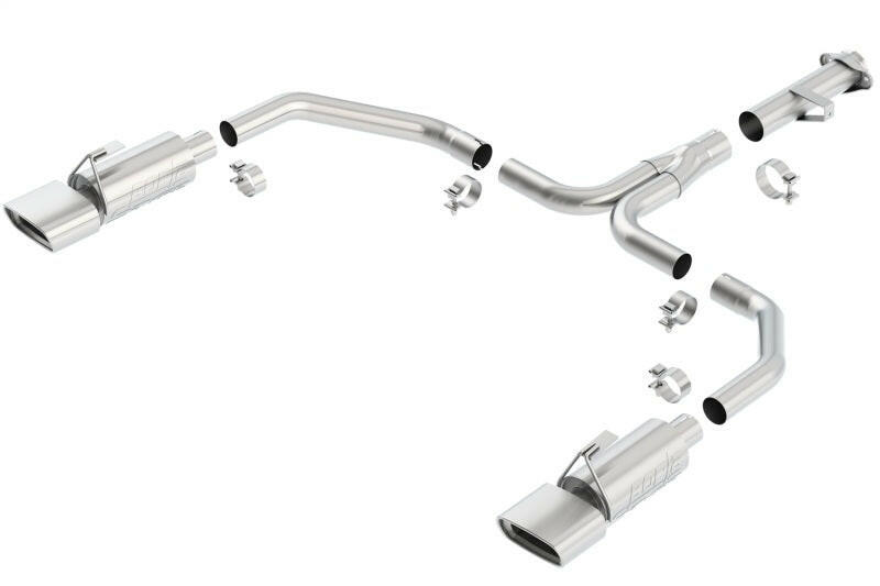 Borla 86-91 Corvette 5.7L 8cyl S-Type SS Catback Exhaust Catback Borla
