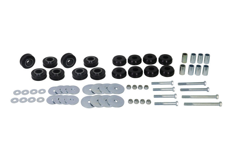 Whiteline 1966-1977 Ford Bronco Body Mount Bushing Set Bushing Kits Whiteline
