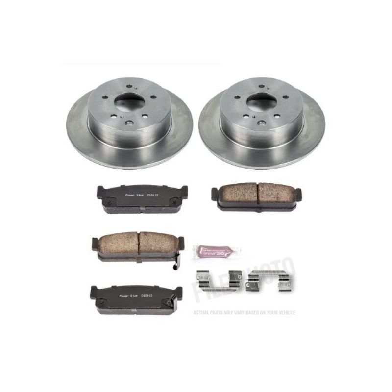 Power Stop 94-96 Infiniti Q45 Rear Autospecialty Brake Kit Brake Kits - OE PowerStop